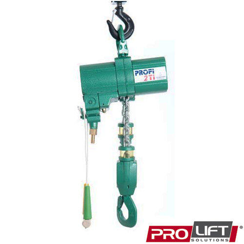 2000kg JDN PROFI Air HoistFlame Proof Prolift Solutions Pty Ltd